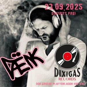 Daenk Konzert am 23.09.2025 bei Dixigas Records, Ebertstraße 2, 76137 Karlsruhe - Einritt frei