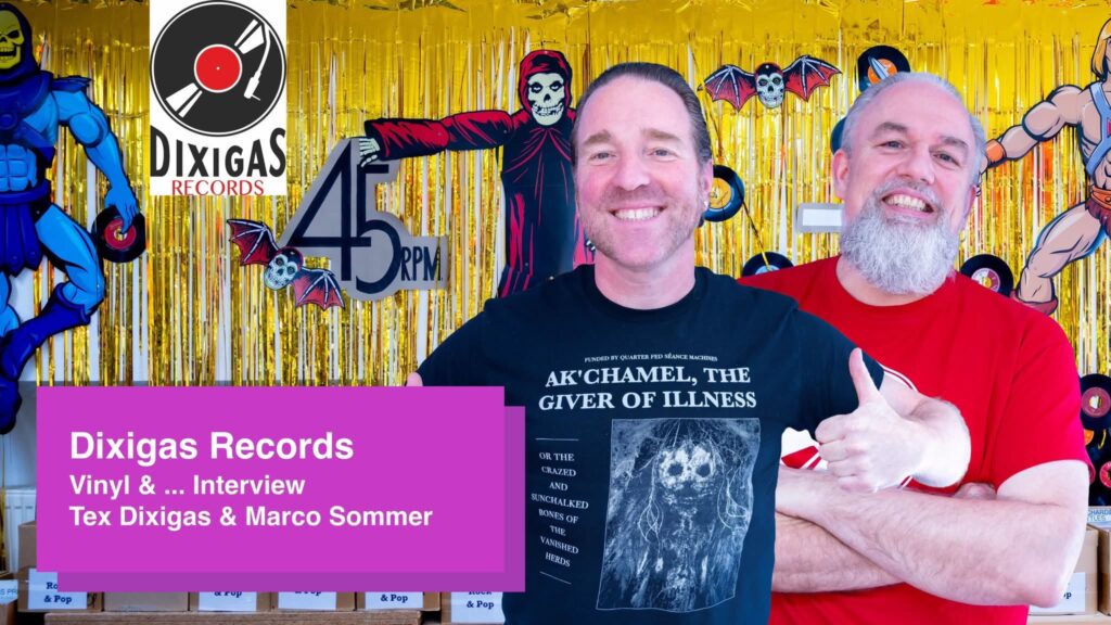 Vinyl & ....:Zu Besuch bei Tex Dixigas und Marco Sommer von Dixigas Records, dem größten Plattenladen von Karlsruhe.